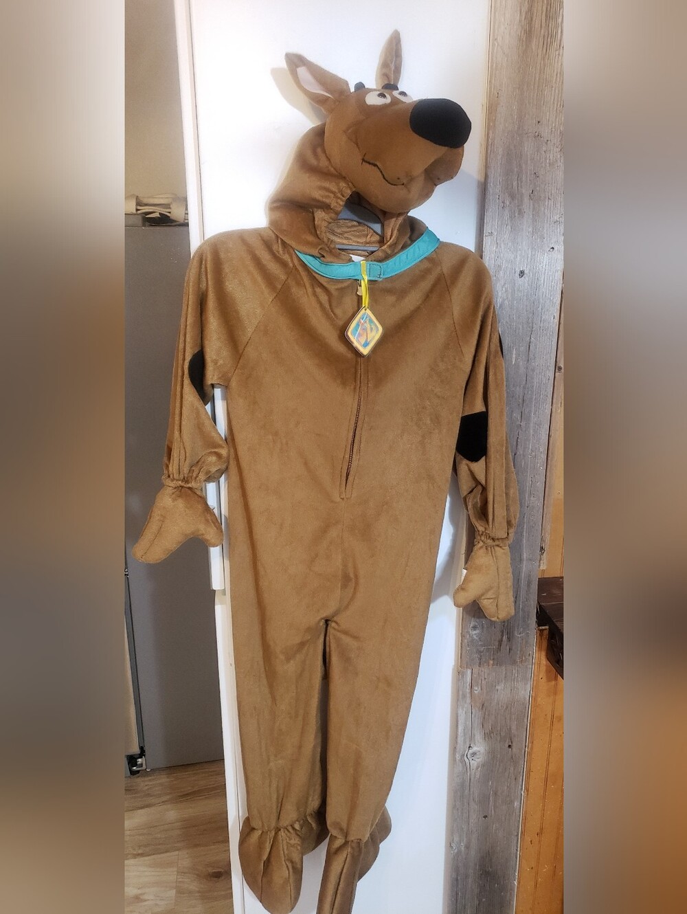Halloween Costume Scooby Doo Front Zip Up Kids Med Or 8-10 Like New Condition